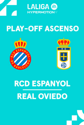 LIGA HYPERMOTION TEMPORADA 2023/2024 PLAY OFF ASCENSO A PRIMERA DIVISION FINAL VUELTA RCD ESPANYOL-REAL OVIEDO (POST OFICIAL) 4043