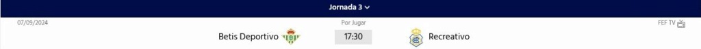 PRIMERA FEDERACION 2024/2025 JORNADA 3 BETIS DEPORTIVO BALOMPIE-RECREATIVO(POST OFICIAL) 43162