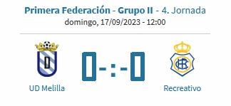 PRIMERA FEDERACION TEMPORADA 2023/2024 JORNADA 4 UD MELILLA-RECREATIVO (POST OFICIAL) - Página 2 4375