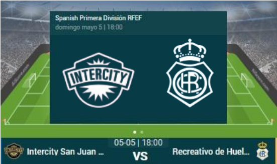 PRIMERA FEDERACION TEMPORADA 2023/2024 JORNADA 35 CF INTERCITY-RECREATIVO (POST OFICIAL) 4442