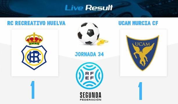 2ª RFEF GRUPO IV TEMPORADA 2022/2023 JORNADA 34 RECREATIVO-UCAM MURCIA (POST OFICIAL) 4559