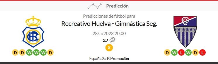 TEMPORADA 2022/2023 PLAY OFF ASCENSO A PRIMERA RFEF SEMIFINAL VUELTA RECREATIVO-GIMNASTICA SEGOVIANA CF (POST OFICIAL) 4863