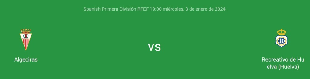 PRIMERA FEDERACION TEMPORADA 2023/2024 JORNADA 18 ALGECIRAS CF-RECREATIVO (POST OFICIAL) 50100