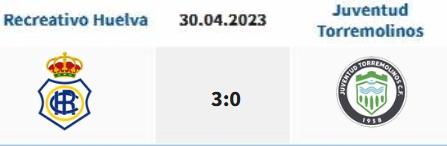 2ª RFEF GRUPO IV TEMPORADA 2022/2023 JORNADA 32 RECREATIVO-JUVENTUD TORREMOLINOS CF (POST OFICIAL) 5056