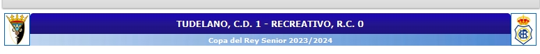 COPA DEL REY TEMPORADA 2023/2024 1ª ELIMNATORIA CD TUDELANO-RECREATIVO (POST OFICIAL) 5275
