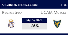 2ª RFEF GRUPO IV TEMPORADA 2022/2023 JORNADA 34 RECREATIVO-UCAM MURCIA (POST OFICIAL) 5321