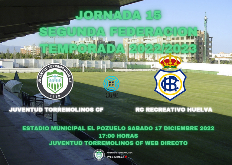 2ª RFEF GRUPO IV TEMPORADA 2022/2023 JORNADA 15 JUVENTUD TORREMOLINOS CF-RECREATIVO (POST OFICIAL) 5420