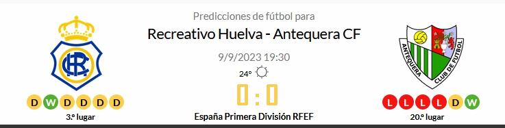 PRIMERA FEDERACION TEMPORADA 2023/2024 JORNADA 3 RECREATIVO-ANTEQUERA CF (POST OFICIAL) 5749