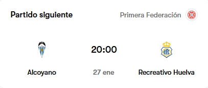 PRIMERA FEDERACION TEMPORADA 2023/2024 JORNADA 21 CD ALCOYANO-RECREATIVO (POST OFICIAL) 5884