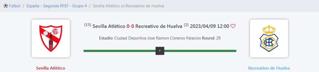 2ª RFEF GRUPO IV TEMPORADA 2022/2023 JORNADA 29 SEVILLA ATLETICO-RECREATIVO (POST OFICIAL) 6318