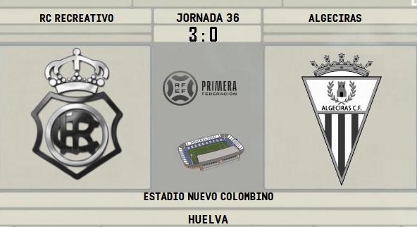 PRIMERA FEDERACION TEMPORADA 2023/2024 JORNADA 36 RECREATIVO-ALGECIRAS CF (POST OFICIAL) - Página 2 6398