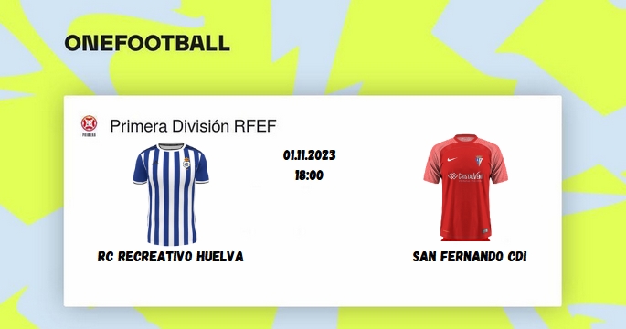 PRIMERA FEDERACION TEMPORADA 2023/2024 JORNADA 10 RECREATIVO-SAN FERNANDO CDI (POST OFICIAL) 7232