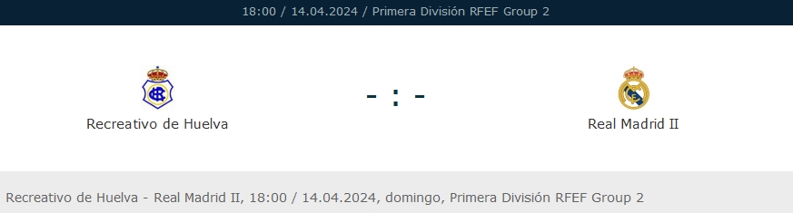 PRIMERA FEDERACION TEMPORADA 2023/2024 JORNADA 32 RECREATIVO-REAL MADRID CASTILLA (POST OFICIAL) 7370