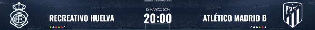 PRIMERA FEDERACION TEMPORADA 2023/2024 JORNADA 27 RECREATIVO-CLUB ATLETICO MADRID B (POST OFICIAL) 7754