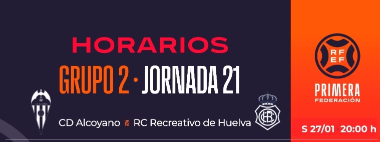 PRIMERA FEDERACION TEMPORADA 2023/2024 JORNADA 21 CD ALCOYANO-RECREATIVO (POST OFICIAL) Capt1017