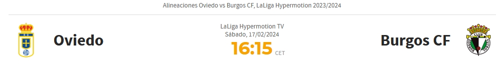 LIGA HYPERMOTION TEMPORADA 2023/2024 JORNADA 27 REAL OVIEDO-BURGOS CF (POST OFICIAL) Capt1190