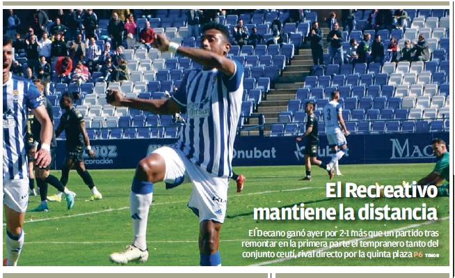 PRIMERA FEDERACION TEMPORADA 2023/2024 JORNADA 25 RECREATIVO-AD CEUTA FC (POST OFICIAL) - Página 2 Capt1272