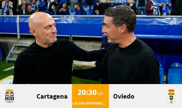 LIGA HYPERMOTION TEMPORADA 2023/2024 JORNADA 36 FC CARTAGENA-REAL OVIEDO (POST OFICIAL) Capt1666