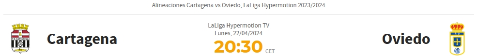 LIGA HYPERMOTION TEMPORADA 2023/2024 JORNADA 36 FC CARTAGENA-REAL OVIEDO (POST OFICIAL) Capt1669