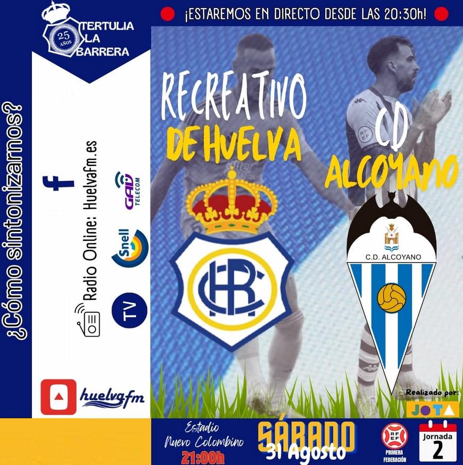 PRIMERA FEDERACION 2024/2025 JORNADA 2 RECREATIVO-CD ALCOYANO (POST OFICIAL) Capt2311