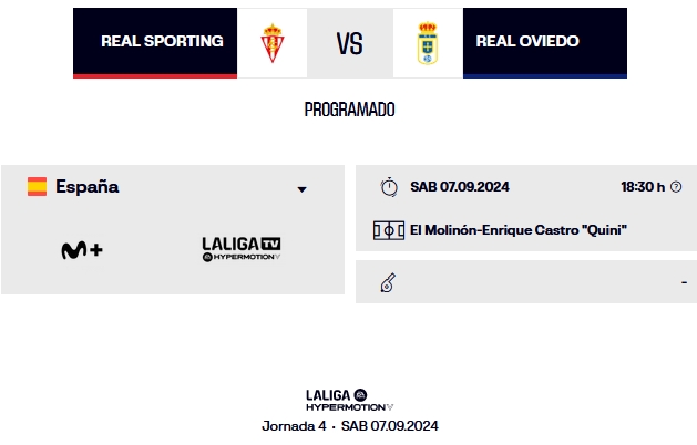 LIGA HYPERMOTION 2024/2025 JORNADA 4 REAL SPORTING GIJON-REAL OVIEDO (POST OFICIAL) Capt2327