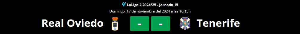 LIGA HYPERMOTION 2024/2025 JORNADA 15 REAL OVIEDO-CD TENERIFE (POST OFICIAL) Capt2949