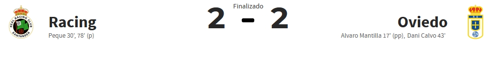 LIGA HYPERMOTION TEMPORADA 2023/2024 JORNADA 19 REAL RACING CLUB SANTANDER-REAL OVIEDO (POST OFICIAL) Captu776