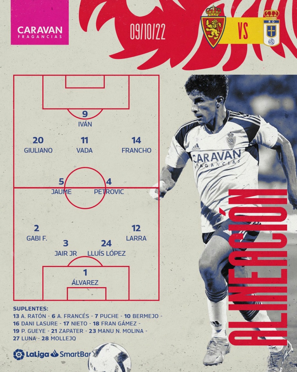 JORNADA 9 LIGA SMARTBANK 2022/2023 REAL ZARAGOZA-REAL OVIEDO (POST OFICIAL) Feoqic10