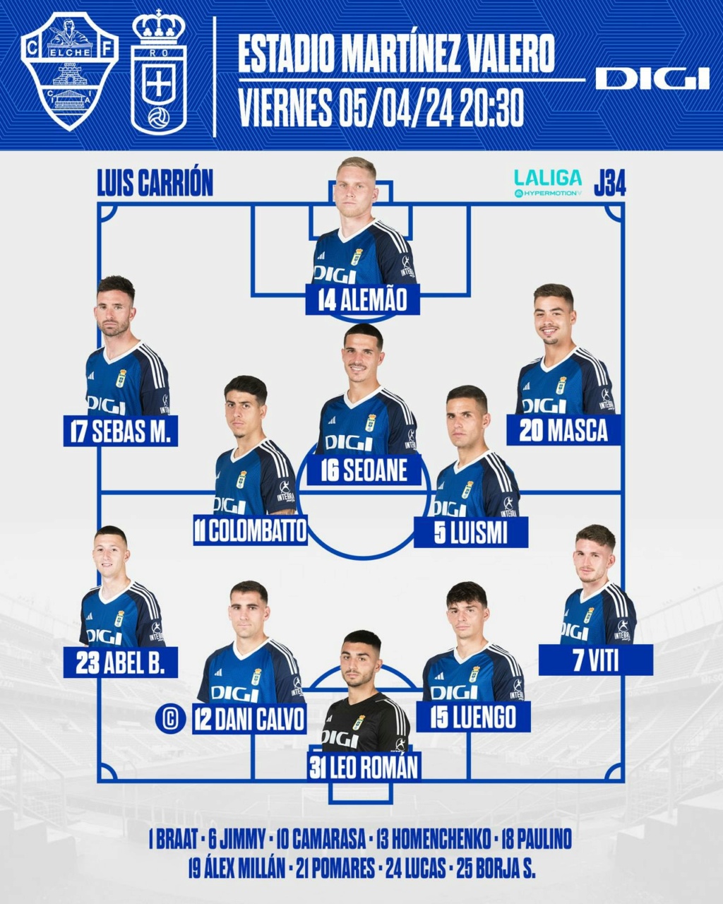 LIGA HYPERMOTION TEMPORADA 2023/2024 JORNADA 34 ELCHE CF-REAL OVIEDO (POST OFICIAL) Gkatka10