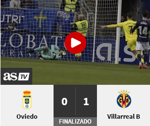 JORNADA 25 LIGA SMARTBANK 2022/2023 REAL OVIEDO-VILLARREAL CF B (POST OFICIAL) Scre1934