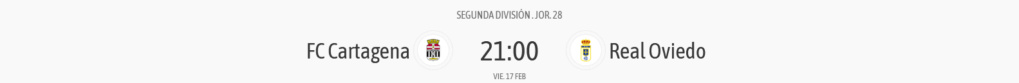 JORNADA 28 LIGA SMARTBANK 2022/2023 FC CARTAGENA-REAL OVIEDO (POST OFICIAL) Scre2109