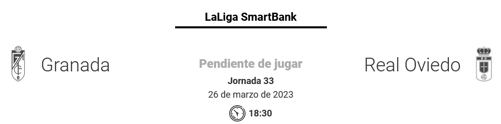 JORNADA 33 LIGA SMARTBANK 2022/2023 GRANADA CF-REAL OVIEDO (POST OFICIAL) Scre2508