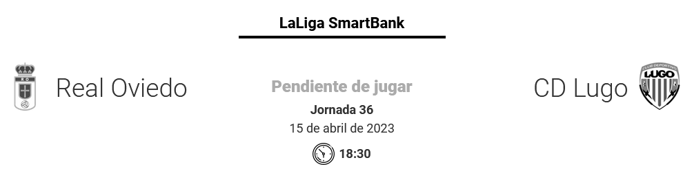 JORNADA 36 LIGA SMARTBANK 2022/2023 REAL OVIEDO-CD LUGO (POST OFICIAL) Scre2732