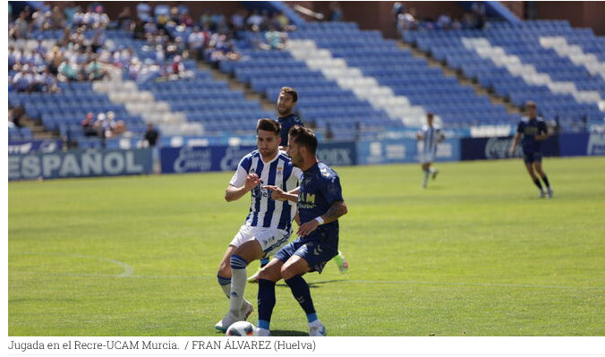 2ª RFEF GRUPO IV TEMPORADA 2022/2023 JORNADA 34 RECREATIVO-UCAM MURCIA (POST OFICIAL) Scre3055