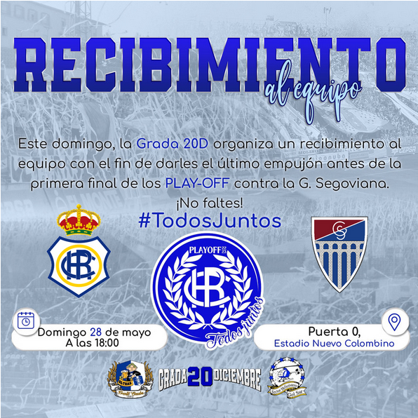 TEMPORADA 2022/2023 PLAY OFF ASCENSO A PRIMERA RFEF SEMIFINAL VUELTA RECREATIVO-GIMNASTICA SEGOVIANA CF (POST OFICIAL) Scre3168