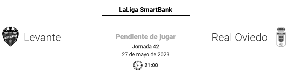 JORNADA 42 LIGA SMARTBANK 2022/2023 LEVANTE UD-REAL OVIEDO (POST OFICIAL) Scre3184