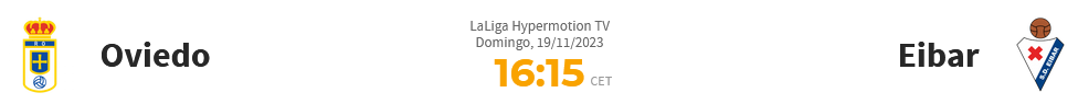 LIGA HYPERMOTION TEMPORADA 2023/2024 JORNADA 16 REAL OVIEDO-SD EIBAR (POST OFICIAL) Scre5091