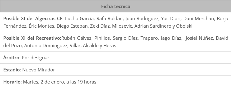 PRIMERA FEDERACION TEMPORADA 2023/2024 JORNADA 18 ALGECIRAS CF-RECREATIVO (POST OFICIAL) Scre5560