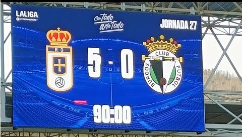 LIGA HYPERMOTION TEMPORADA 2023/2024 JORNADA 27 REAL OVIEDO-BURGOS CF (POST OFICIAL) Scre5917