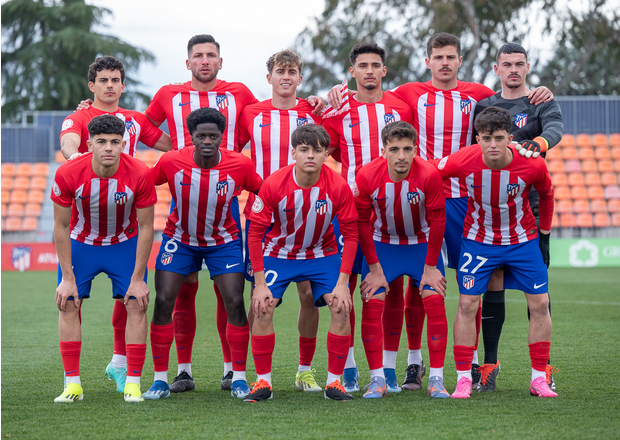 PRIMERA FEDERACION TEMPORADA 2023/2024 JORNADA 27 RECREATIVO-CLUB ATLETICO MADRID B (POST OFICIAL) Scre6072