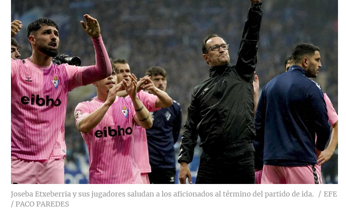 LIGA HYPERMOTION TEMPORADA 2023/2024 PLAY OFF ASCENSO A PRIMERA DIVISION SEMIFINAL VUELTA  SD EIBAR-REAL OVIEDO (POST OFICIAL) Scre6869