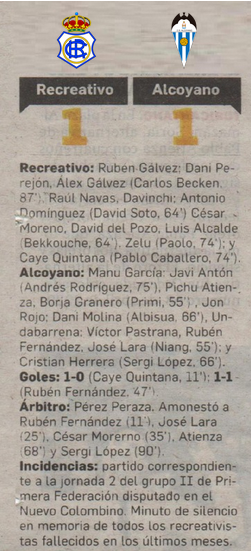 PRIMERA FEDERACION 2024/2025 JORNADA 2 RECREATIVO-CD ALCOYANO (POST OFICIAL) - Página 2 Scre7569