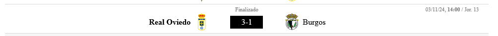 LIGA HYPERMOTION 2024/2025 JORNADA 13 REAL OVIEDO-BURGOS CF (POST OFICIAL) - Página 2 Scre8290