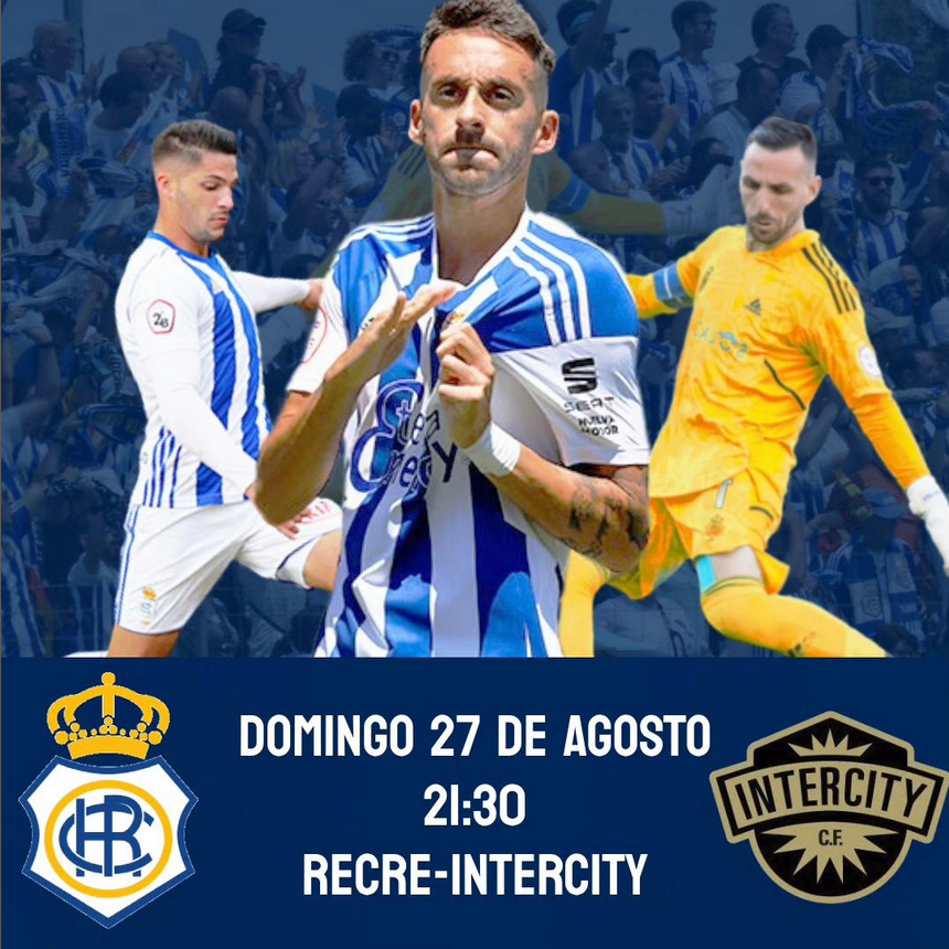 PRIMERA FEDERACION TEMPORADA 2023/2024  JORNADA 1 RECREATIVO-CF INTERCITY (POST OFICIAL) Scree193