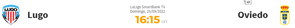 JORNADA 7 LIGA SMARTBANK 2022/2023 CD LUGO-REAL OVIEDO (POST OFICIAL) Scree434