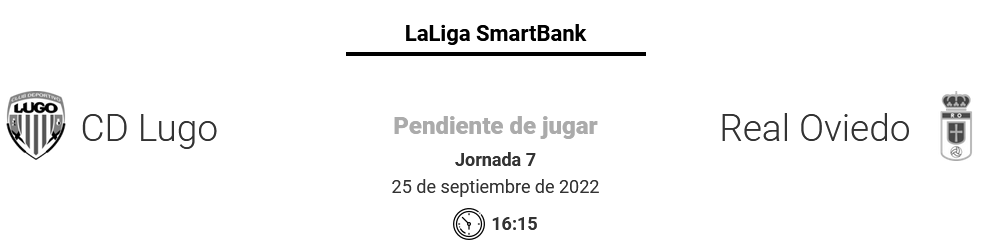 JORNADA 7 LIGA SMARTBANK 2022/2023 CD LUGO-REAL OVIEDO (POST OFICIAL) Scree437