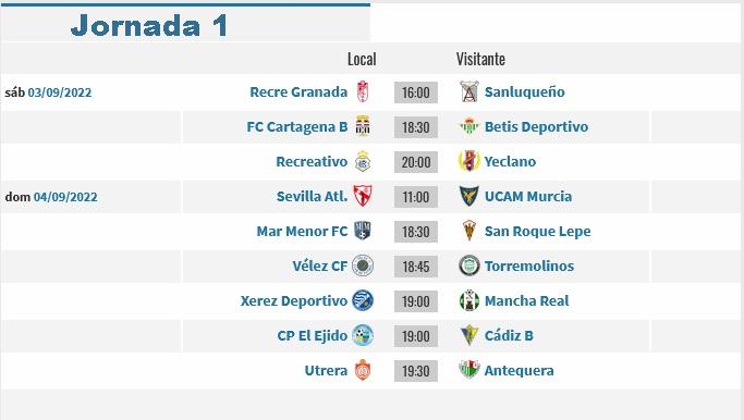 SEGUNDA RFEF TEMPORADA 2022/2023 ANDALUCIA/MURCIA (POST OFICIAL) Screen13