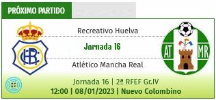 2ª RFEF GRUPO IV TEMPORADA 2022/2023 JORNADA 16 RECREATIVO-ATLETICO MANCHA REAL (POST OFICIAL) Screen60