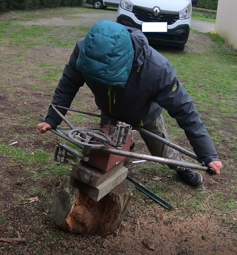 cadre - Construction d'un gravel sur la base d'un cadre acier Gitane (!!! LONG POST !!!) Image214