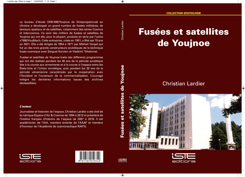 Mon dernier livre "Les fusées et satellites de Youjnoe" Lardie12